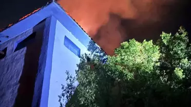 Kurtalan'da Trafo Yangını Paniğe Yol Açtı