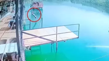 Uyarı tabelasına aldırmadan suya atladı hayatını kaybetti