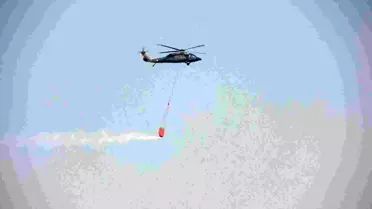 Adıyaman'da 200 Hektarlık Yangın Kontrol Altında