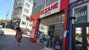 Ankara'da Eczaneye Çarpan Araç Kazası