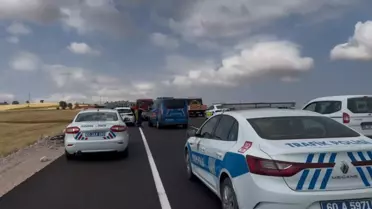 Tokat'ta Trafik Kazasında Aile Feci Şekilde Hayatını Kaybetti