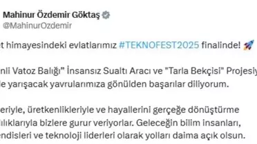 Bakan Göktaş'tan TEKNOFEST 2025'e Destek