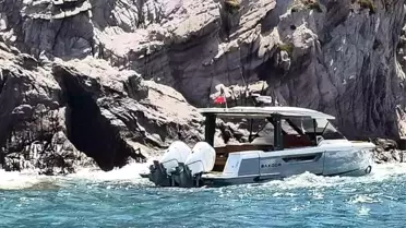 Bodrum'da Tekneden Kurtarma Operasyonu