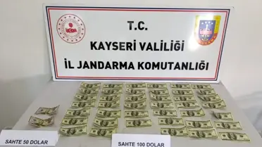 Kayseri'de Sahte Dolar Operasyonu