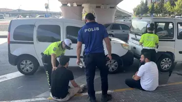 Polisten Gerçeği Aratmayan Trafik Tatbikatı