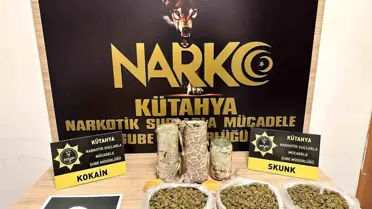 Kütahya'da Uyuşturucu Operasyonu: Şüpheli Tutuklandı