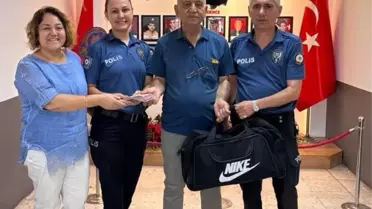 Duyarlı Vatandaş 20 Bin Liralık Çantayı Polise Teslim Etti