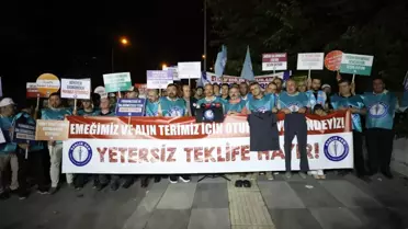 Sağlık-Sen'den Eylem: Zam Teklifine Tepki