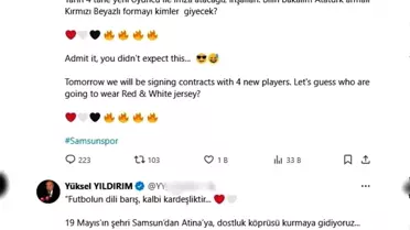 Samsunspor 4 Yeni Transferle Güçleniyor
