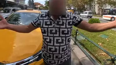 Eskişehir'de Taksi ve Motosikletli Kurye Kavgası