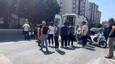 Kapaklı'da Yaya Geçidinde Kaza
