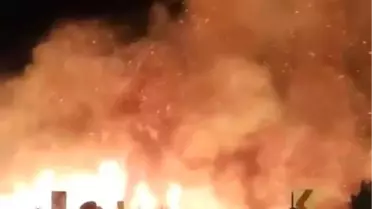Bursa'da Yangın Panik Yarattı
