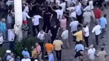 Samsun'da Delege Seçiminde Kavga