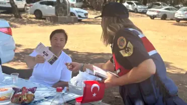 Kuşadası'nda Kadına Yönelik Şiddet Bilgilendirmesi