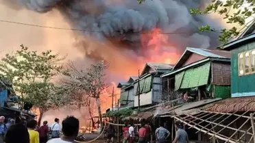 Myanmar'da ordudan yerleşim yerine hava saldırısı: 21 ölü, 7 yaralı