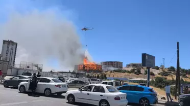 Kahramanmaraş'ta Yangın: Kıvılcım Neden Oldu