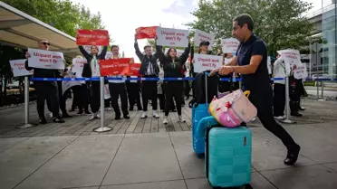 Air Canada Uçuşlarını Grev Nedeniyle Durdurdu
