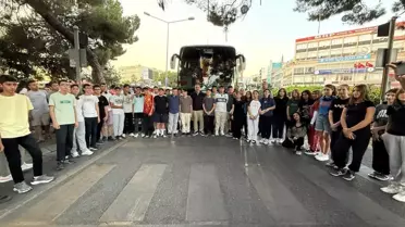 Aydınlı 64 Öğrenci Gençlik Kamplarına Uğurlandı