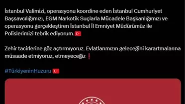 İstanbul'da 75 kg Skunk Uyuşturucu Ele Geçirildi