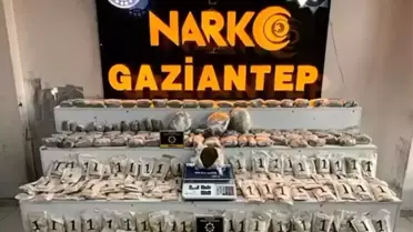 Gaziantep'te Narkotik Operasyonu: 4 Tutuklama