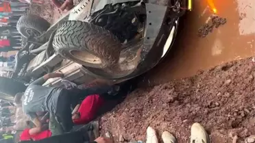 Artvin Off-Road Yarışında Kaza