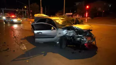 Kırıkkale'de Trafik Kazası: 3 Yaralı