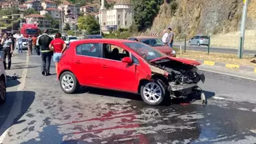 Ereğli-Alaplı Karayolu'nda Zincirleme Kaza