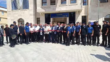 Hisarcık'ta Yeni Emniyet Binası Açıldı