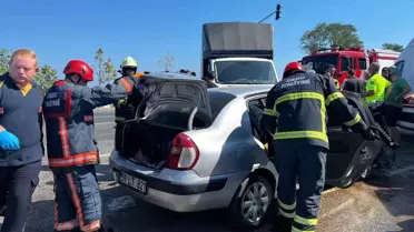 Ünye'de Trafik Kazası: 5 Yaralı