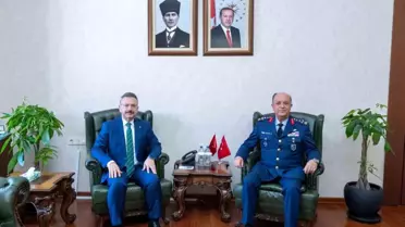 Güneykaya'dan Vali Aksoy'a Veda Ziyareti