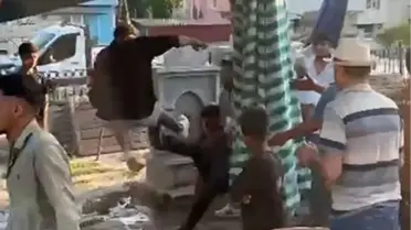 Gölhisar'da Pazar Yeri Kavgası