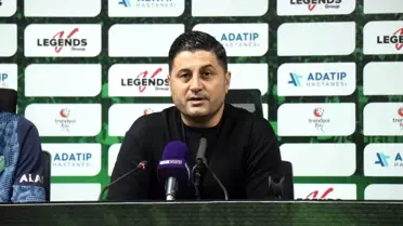 Sakaryaspor-Iğdır FK Maçından Sonra Teknik Direktörlerin Değerlendirmeleri