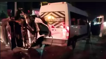 Söke'de Trafik Kazası: 3 Yaralı