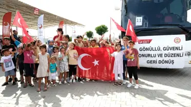 Adana'da 691 Suriyeli Ülkesine Dönüyor