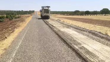 Gaziantep'te Kırsal Yollar Yenileniyor