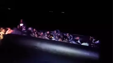 Ayvalık'ta 42 Düzensiz Göçmen Yakalandı