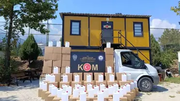 Denizli'de Kaçak Alkol Operasyonu