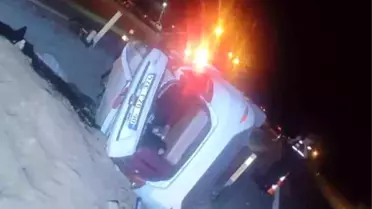 Nevşehir'de Takla Atan Otomobil 5 Yaralı