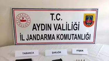 Aydın'da Ruhsatsız Silah Operasyonu