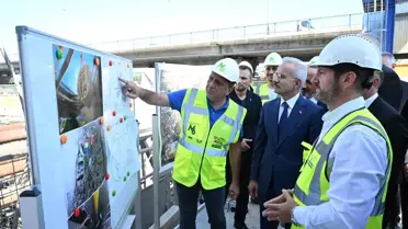 Ulaştırma Bakanı Bükreş Metro'sunu Ziyaret Etti