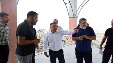 Bilecik'te Gençlik Kampı İnşaatı Devam Ediyor