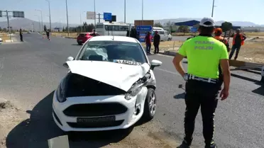 Malatya'da Trafik Kazası: 2 Yaralı