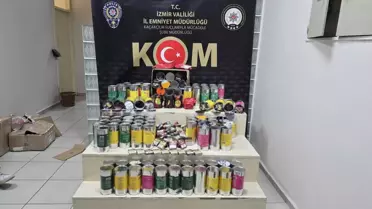 İzmir'de Kaçakçılık Operasyonları: 5 Milyon Liralık Ürün Ele Geçirildi