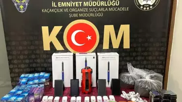 Kilis'te Kaçak Ürün Operasyonu