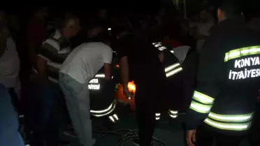 Konya'da Oyun Parkında Çocuk Kaza Geçirdi