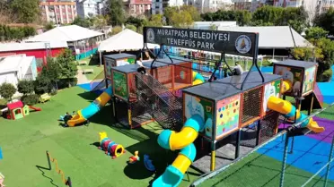 Muratpaşa'nın Teneffüs Parkı Yaz Tatilinde 16 Bin 722 Ziyaretçiyi Ağırladı