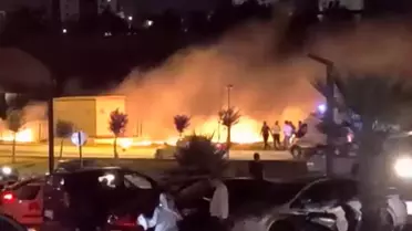 Adıyaman'da Elektrik Trafo Patladı