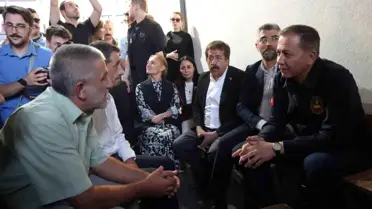 Bakan Yerlikaya Erzurum'da Esnafı Ziyaret Etti