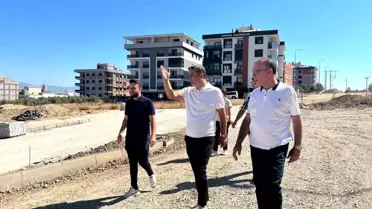 Turgutlu Belediye Başkanı Çetin Akın, Ergenekon Mahallesindeki Yol Çalışmalarını İnceledi