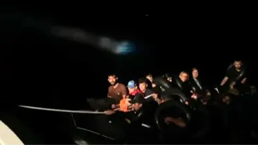 Çanakkale'de 41 Kaçak Göçmen Yakalandı